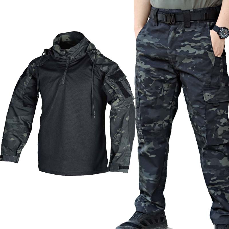 Conjunto de camisa y pantalone - Tactical Military Shirt Cargo reseña y precio